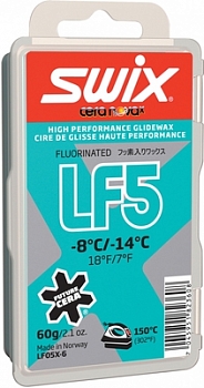   SWIX LF5X Turquoise -8C / -14C 60 